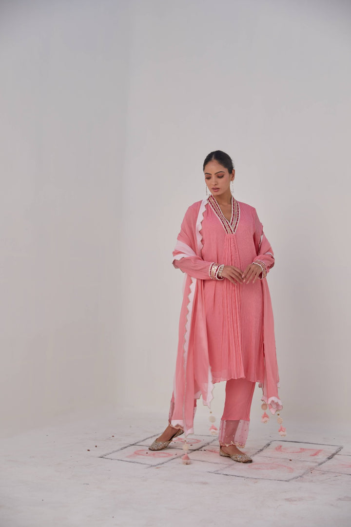 Khel Myra  Pink Set
