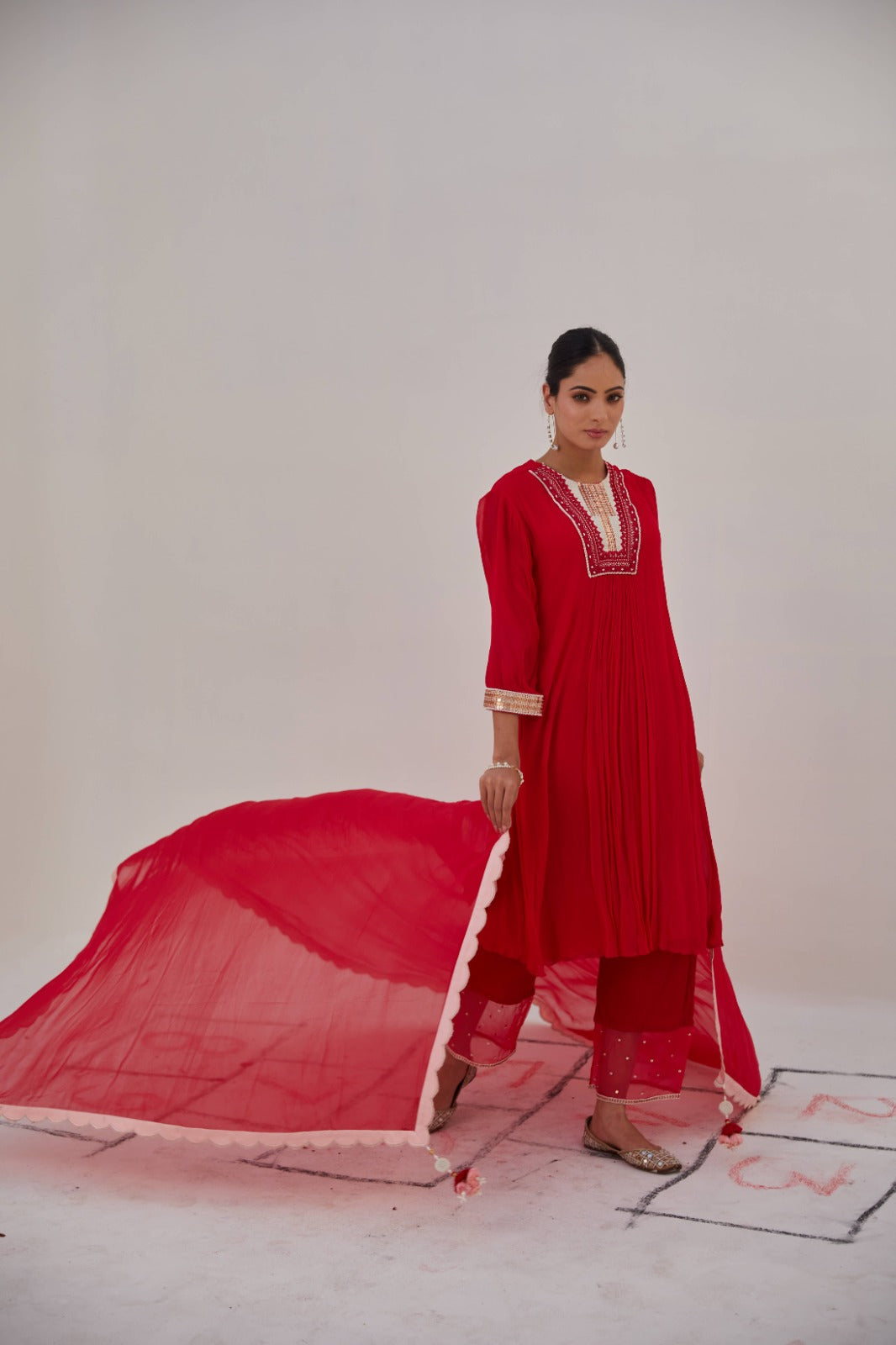 Khel Tejas Red Set