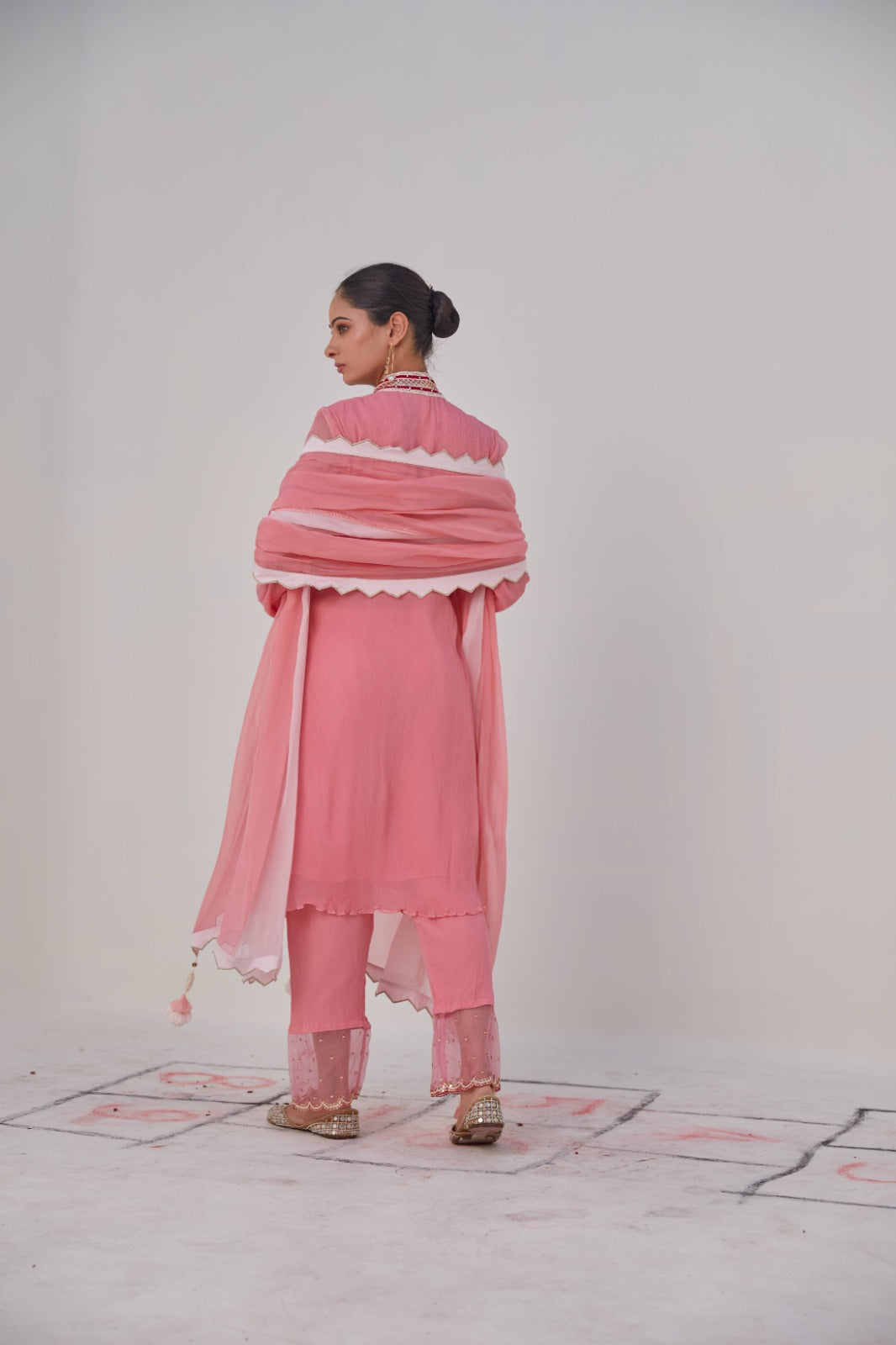 Khel Myra  Pink Set