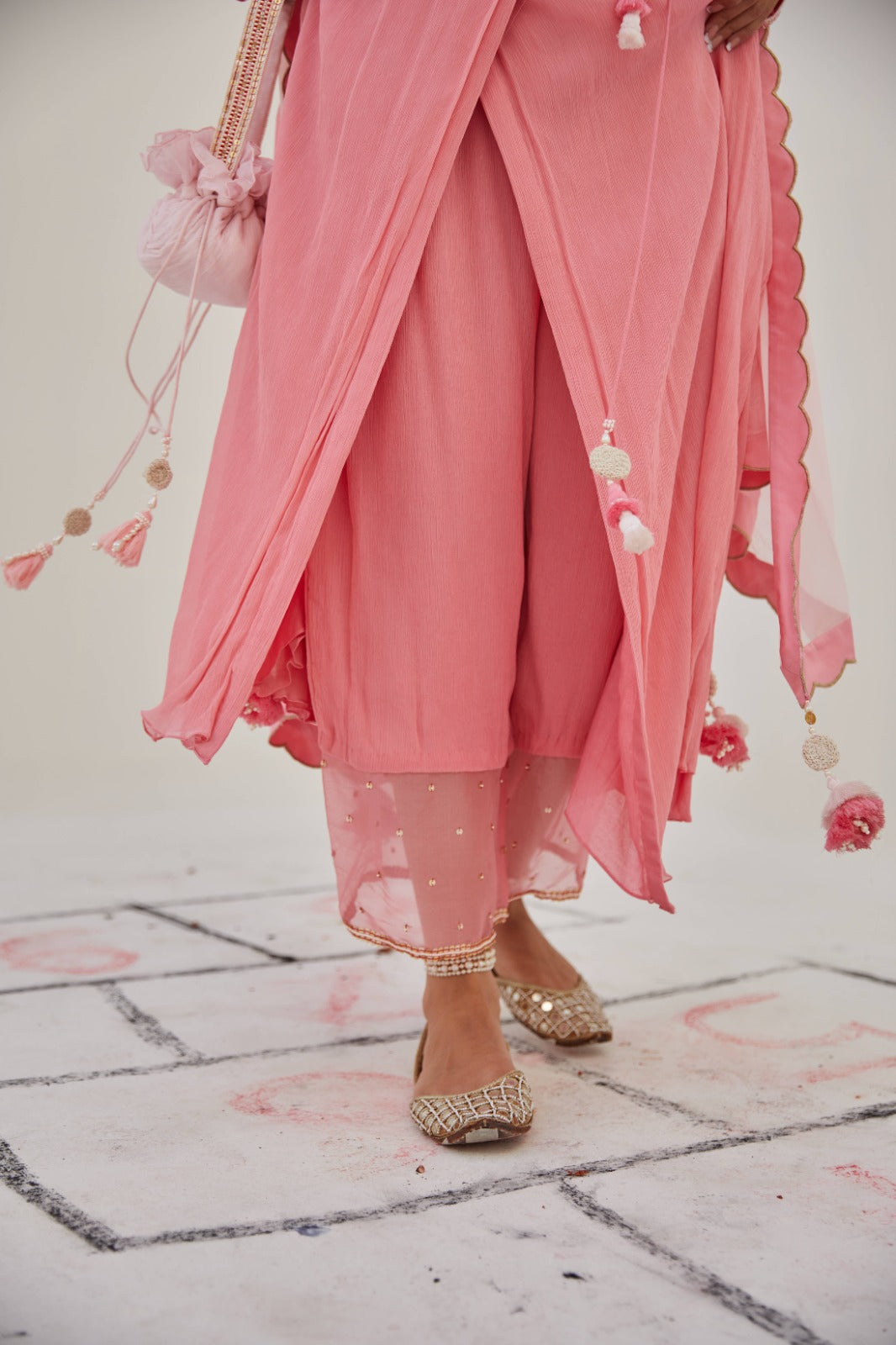 Khel Ansh Pink Set