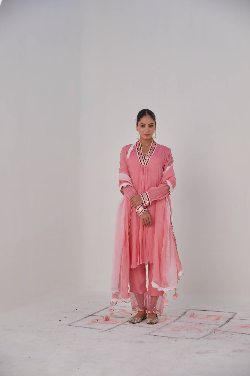 Khel Myra  Pink Set