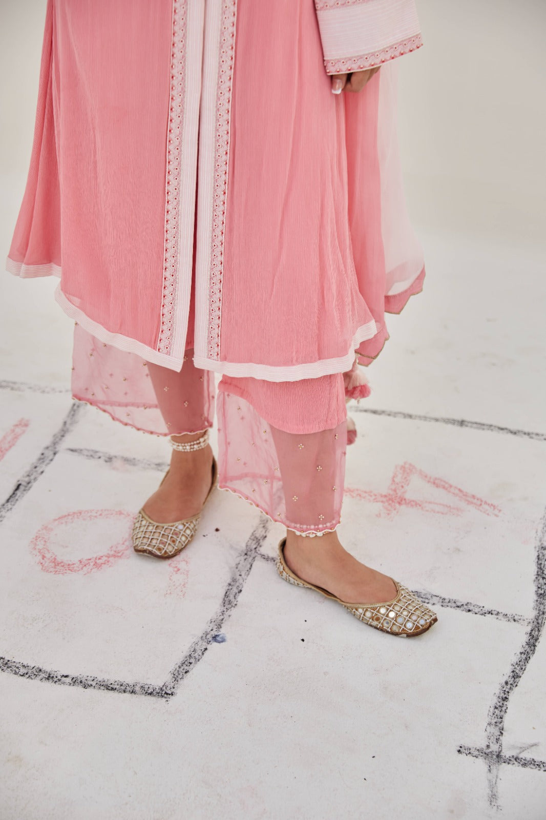 Khel Noora Pink Set