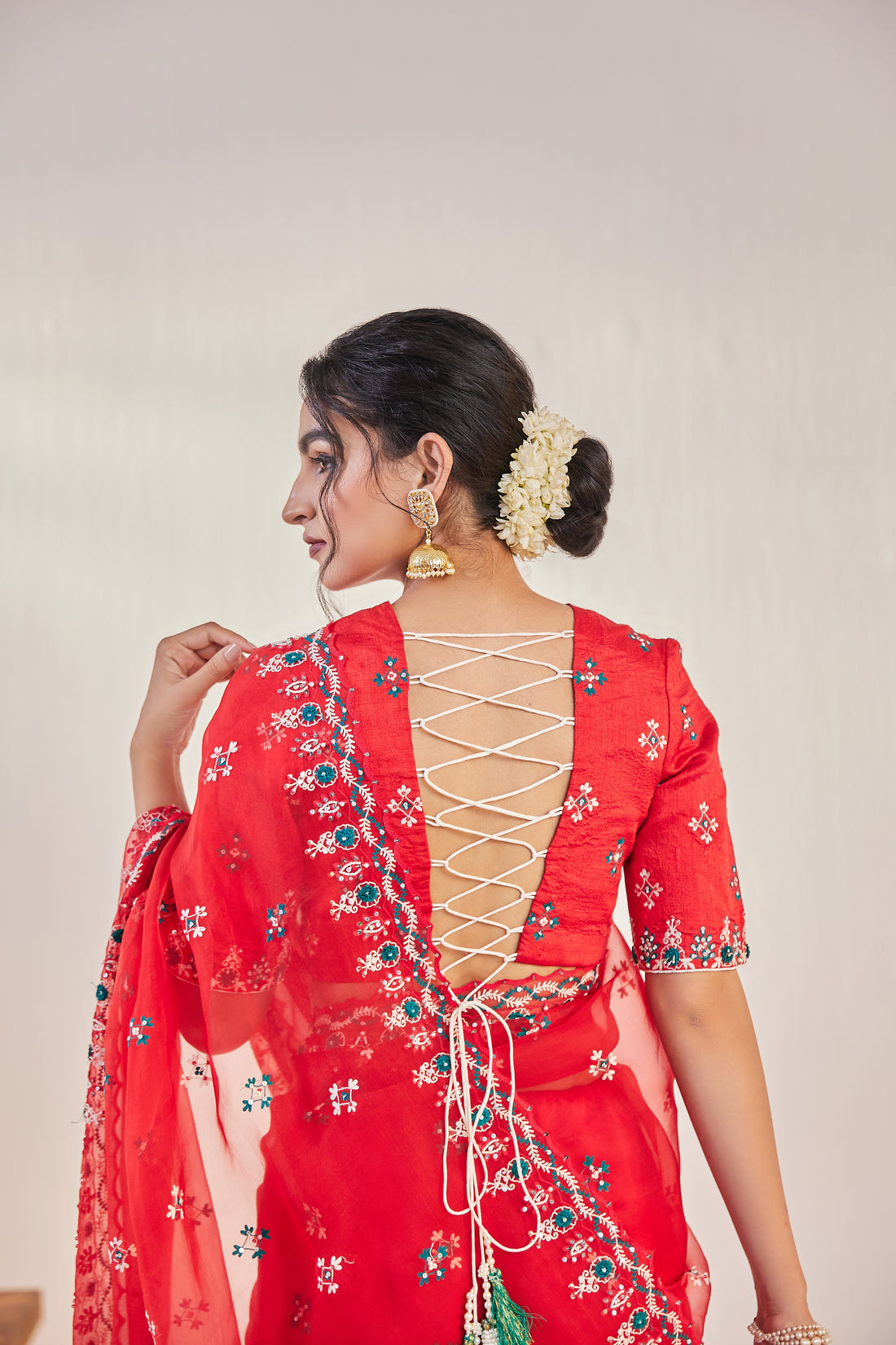Reshami Raat Ruby Red