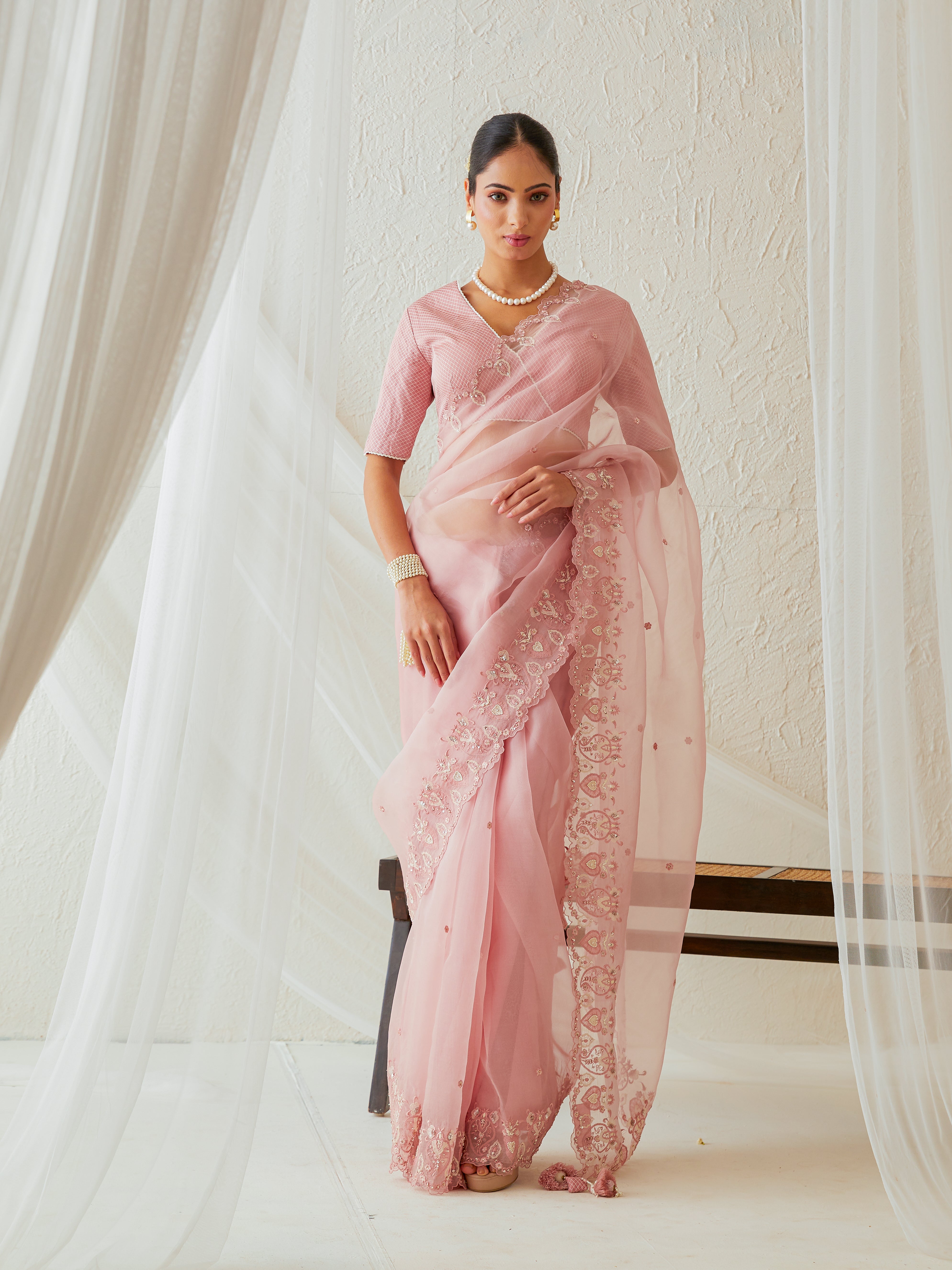 Reshami Raat Blush Pink