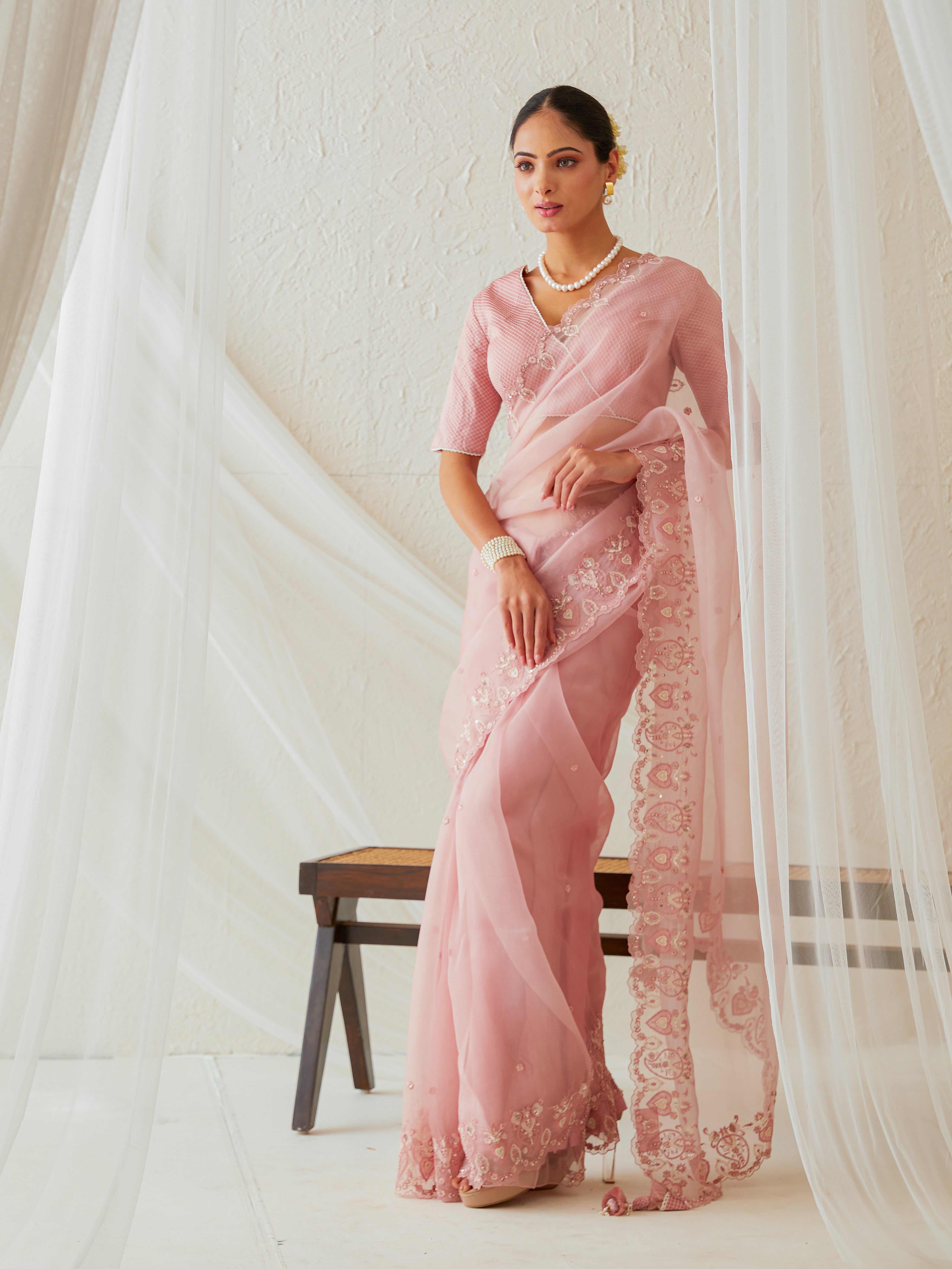 Reshami Raat Blush Pink