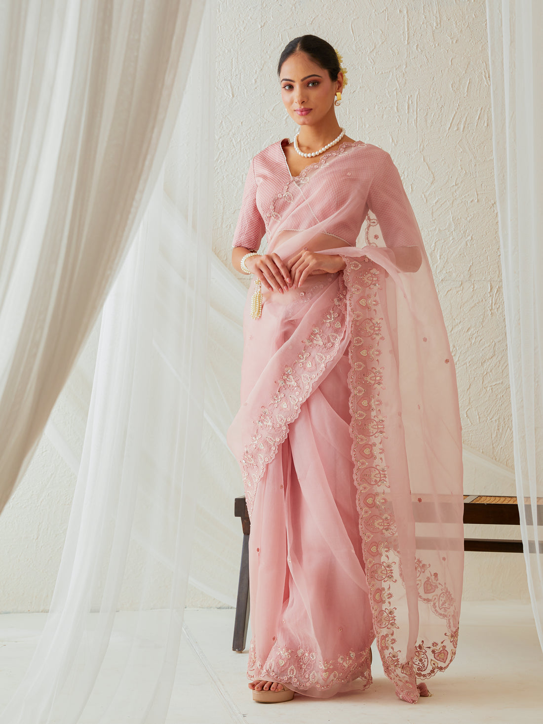 Reshami Raat Blush Pink