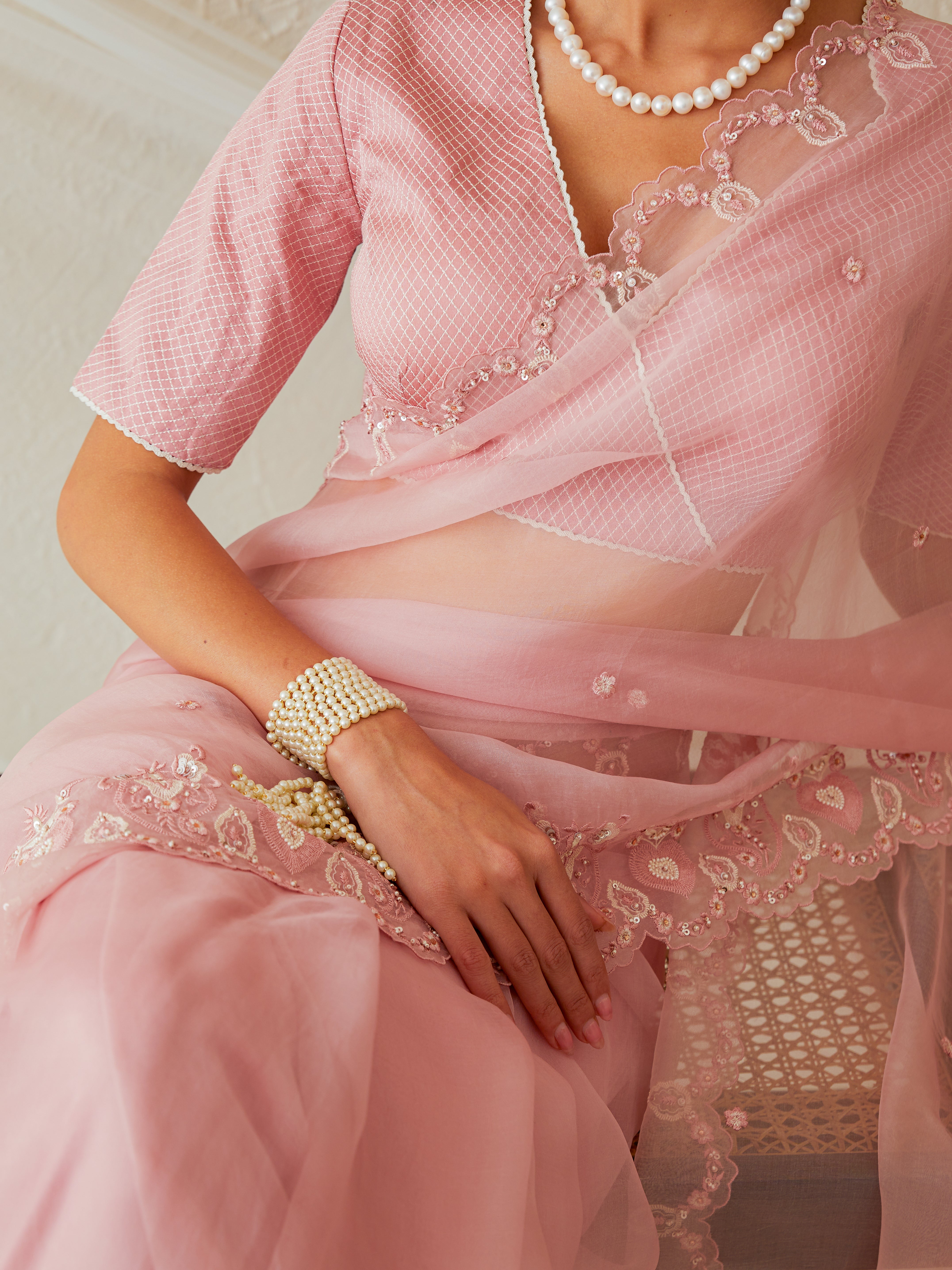 Reshami Raat Blush Pink