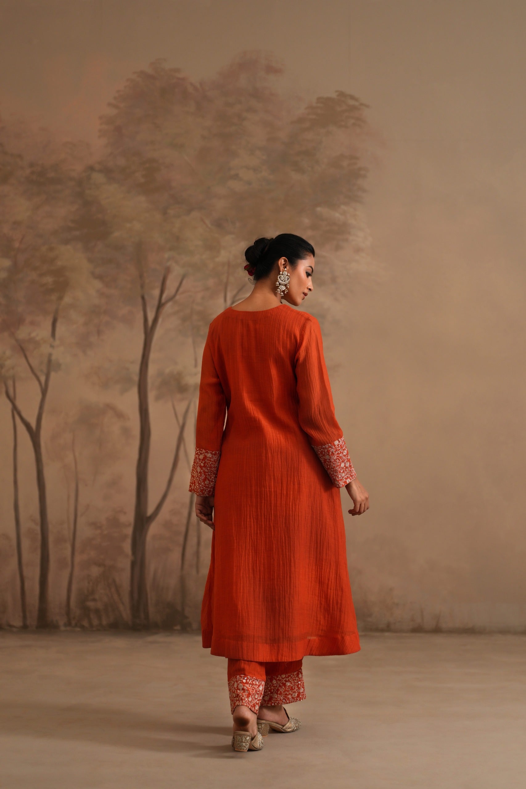 Burnt Orange Amaya Zubi