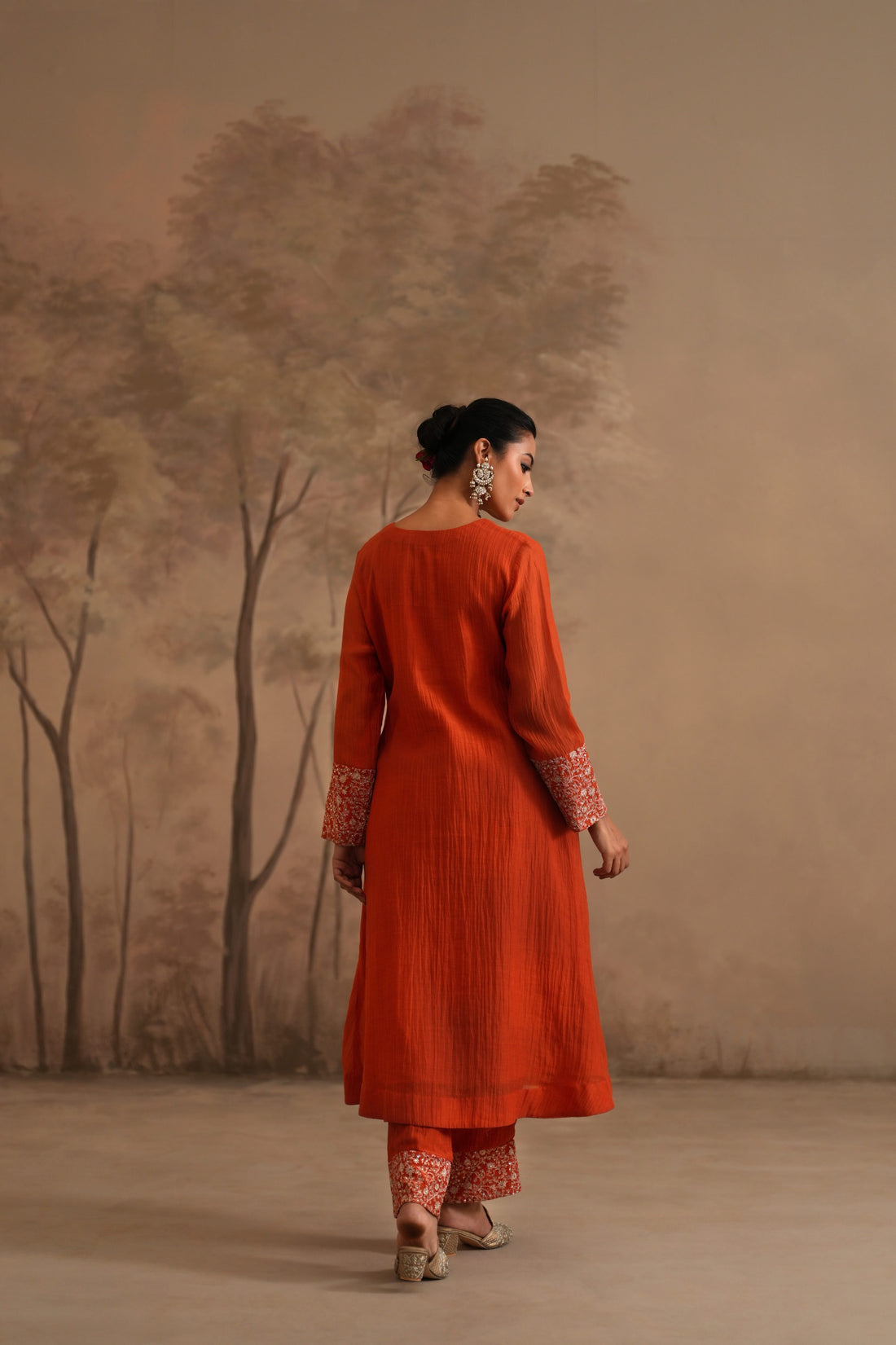 Burnt Orange Amaya Zubi