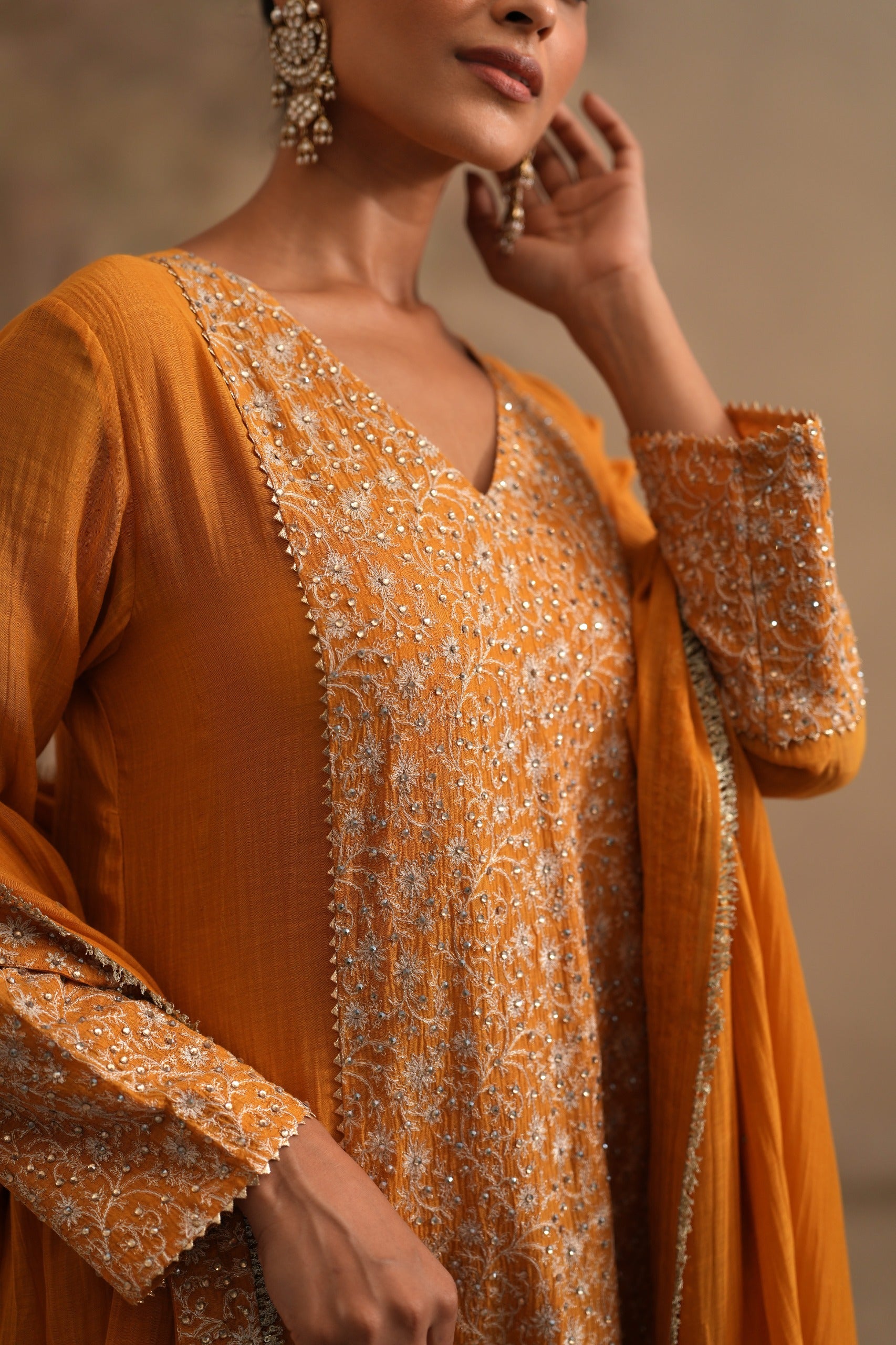 Earthy Yellow Amaya Kashni