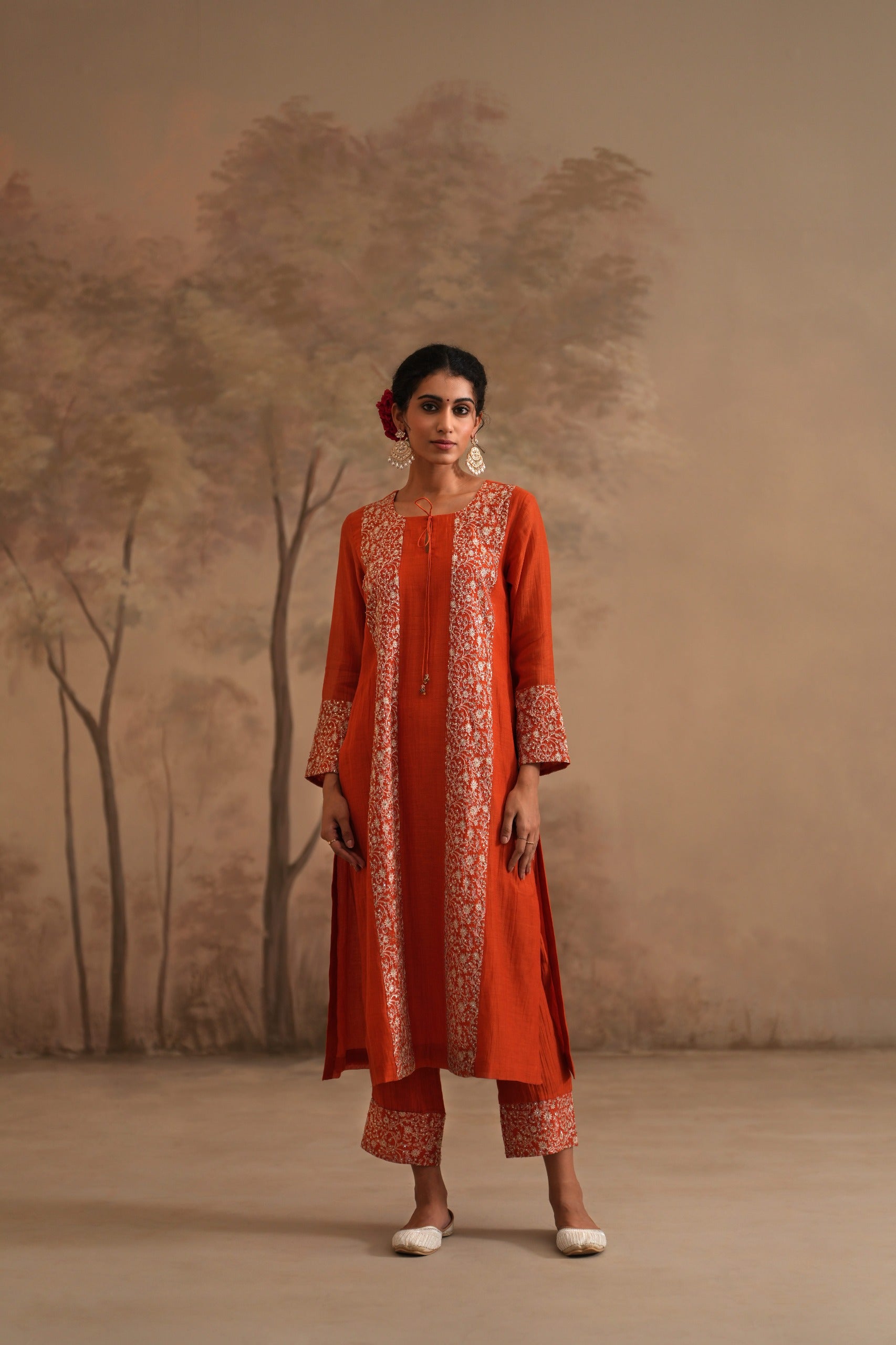 Burnt Orange Amaya Shama