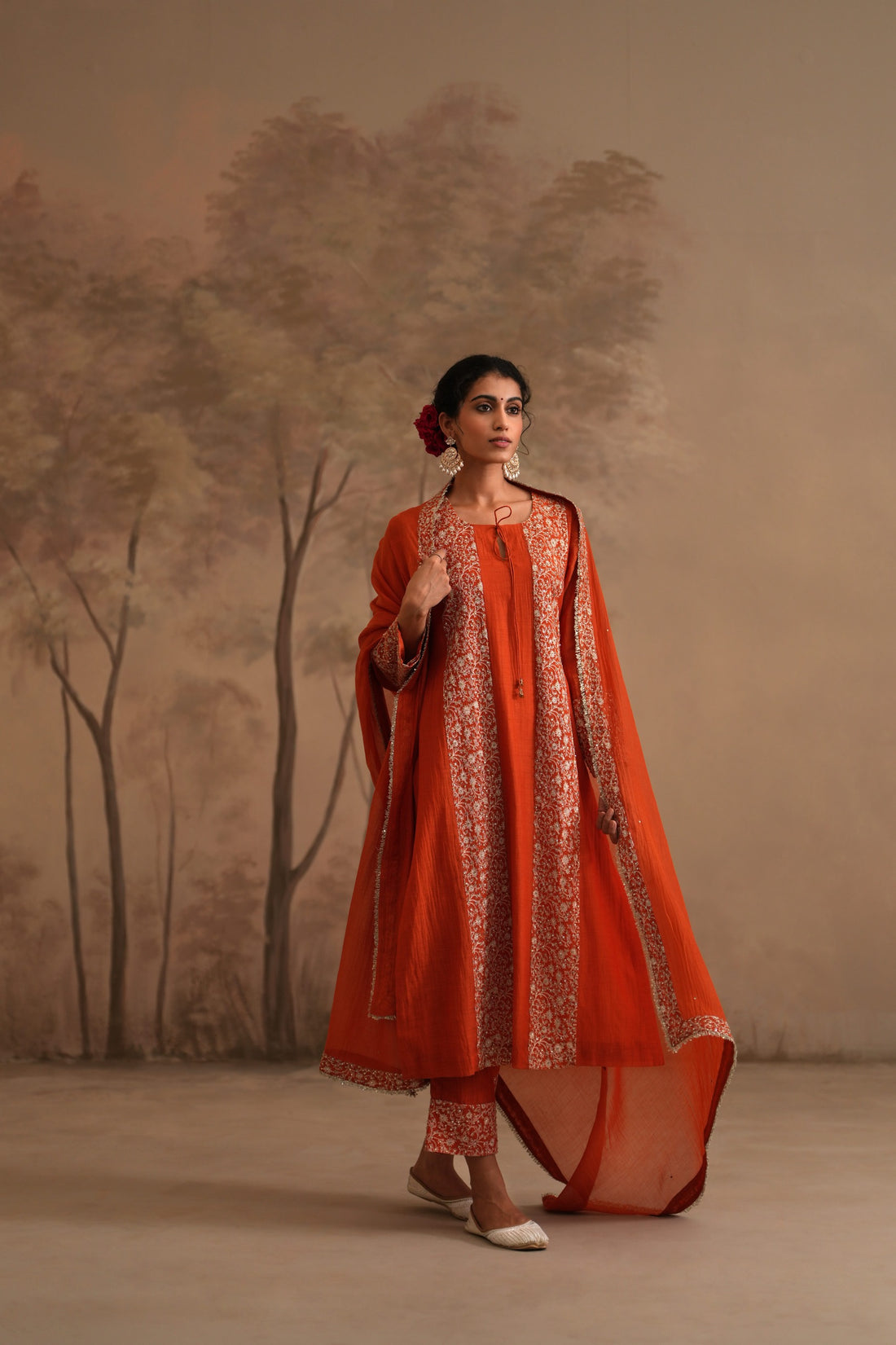 Burnt Orange Amaya Shama