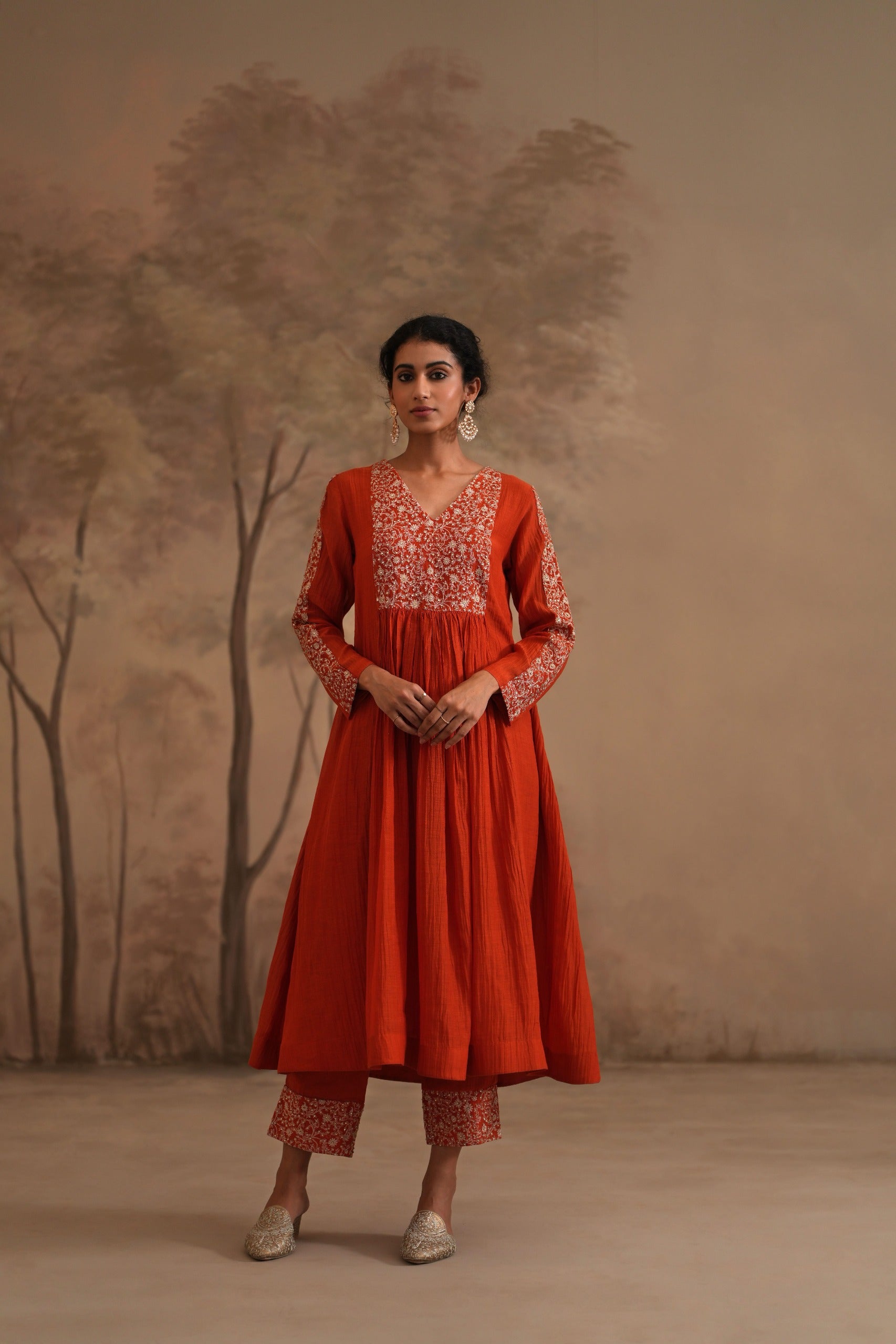 Burnt Orange Amaya Ruya