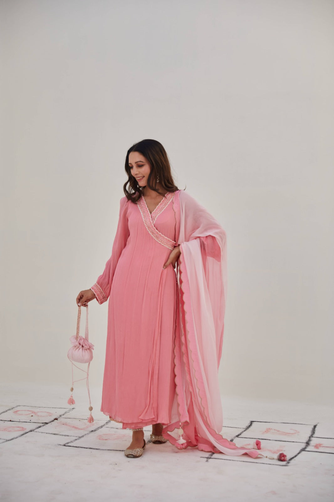 Khel Ansh Pink Set