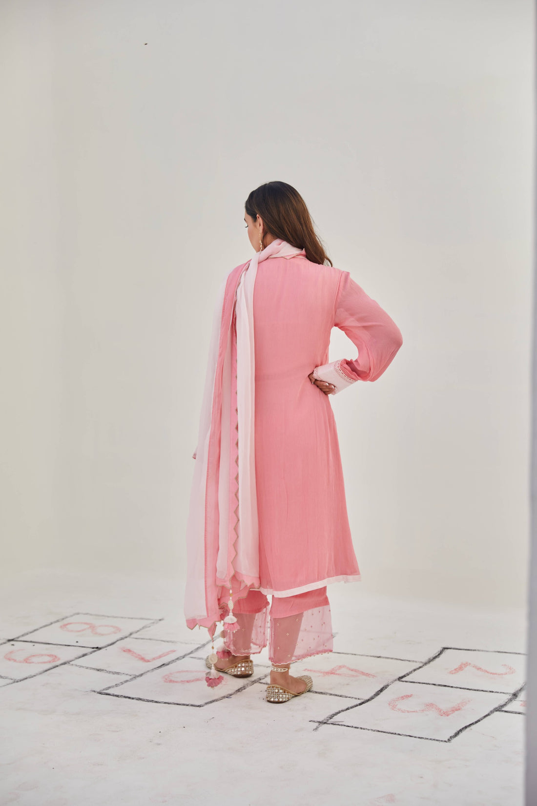 Khel Noora Pink Set